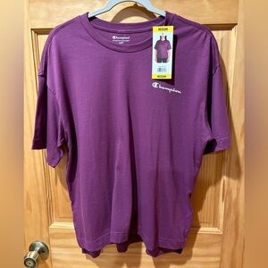 Champion Women's Comfortable Soft Classic Hem Line Short Sleeves size M NWT